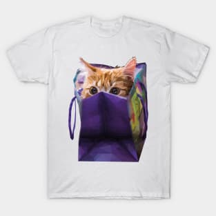 Cat in bag T-Shirt